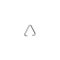 07159 triangulo latn cromado